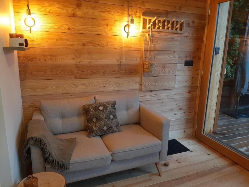 Petit Chalet Neuf Independant 2 Pers "La Cabane De Jean " Briançon Extérieur photo