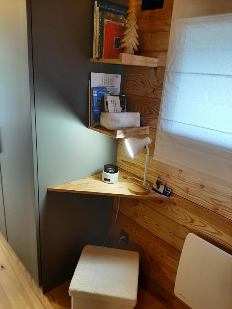 Petit Chalet Neuf Independant 2 Pers "La Cabane De Jean " Briançon Extérieur photo